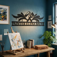 Custom Painter Name Sign