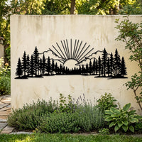 Lake Sunset Dock Canoe Decor