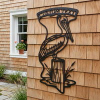 Custom Pelican Metal Sign