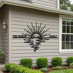 Custom Family Name Sign