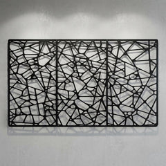 Large Abstract Metal Wall Decor