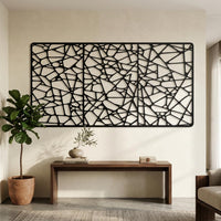 Large Abstract Metal Wall Decor