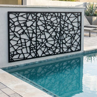 Large Abstract Metal Wall Decor