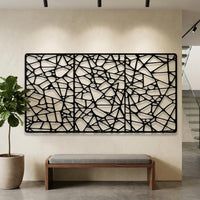 Large Abstract Metal Wall Decor