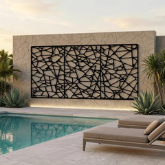 Large Abstract Metal Wall Decor