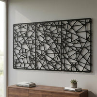 Large Abstract Metal Wall Decor