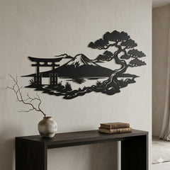 Mount Fuji Metal Wall Art