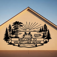 Custom Lake House Sign