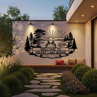 Custom Lake House Sign