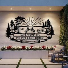 Custom Lake House Sign