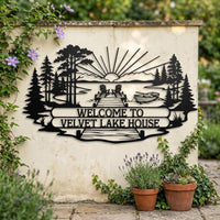 Custom Lake House Sign