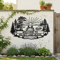 Custom Lake House Sign