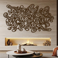 Unbounded Abstract Metal Wall Decor