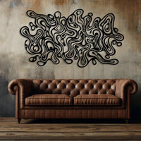 Unbounded Abstract Metal Wall Decor