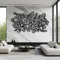 Unbounded Abstract Metal Wall Decor