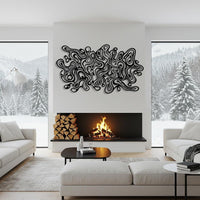 Unbounded Abstract Metal Wall Decor