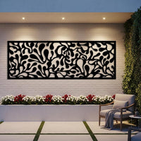 Outdoor Abstract Metal Wall Decor