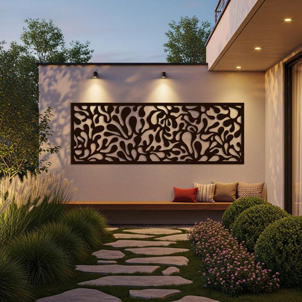 Outdoor Abstract Metal Wall Decor