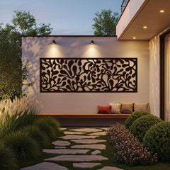 Outdoor Abstract Metal Wall Decor