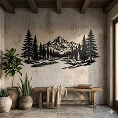 Majestic Mountain Metal Wall Art