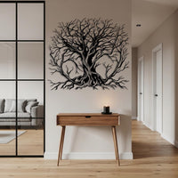 Abstract Tree Of Life Metal Wall Art