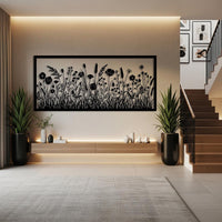 Wildflower Metal Wall Art