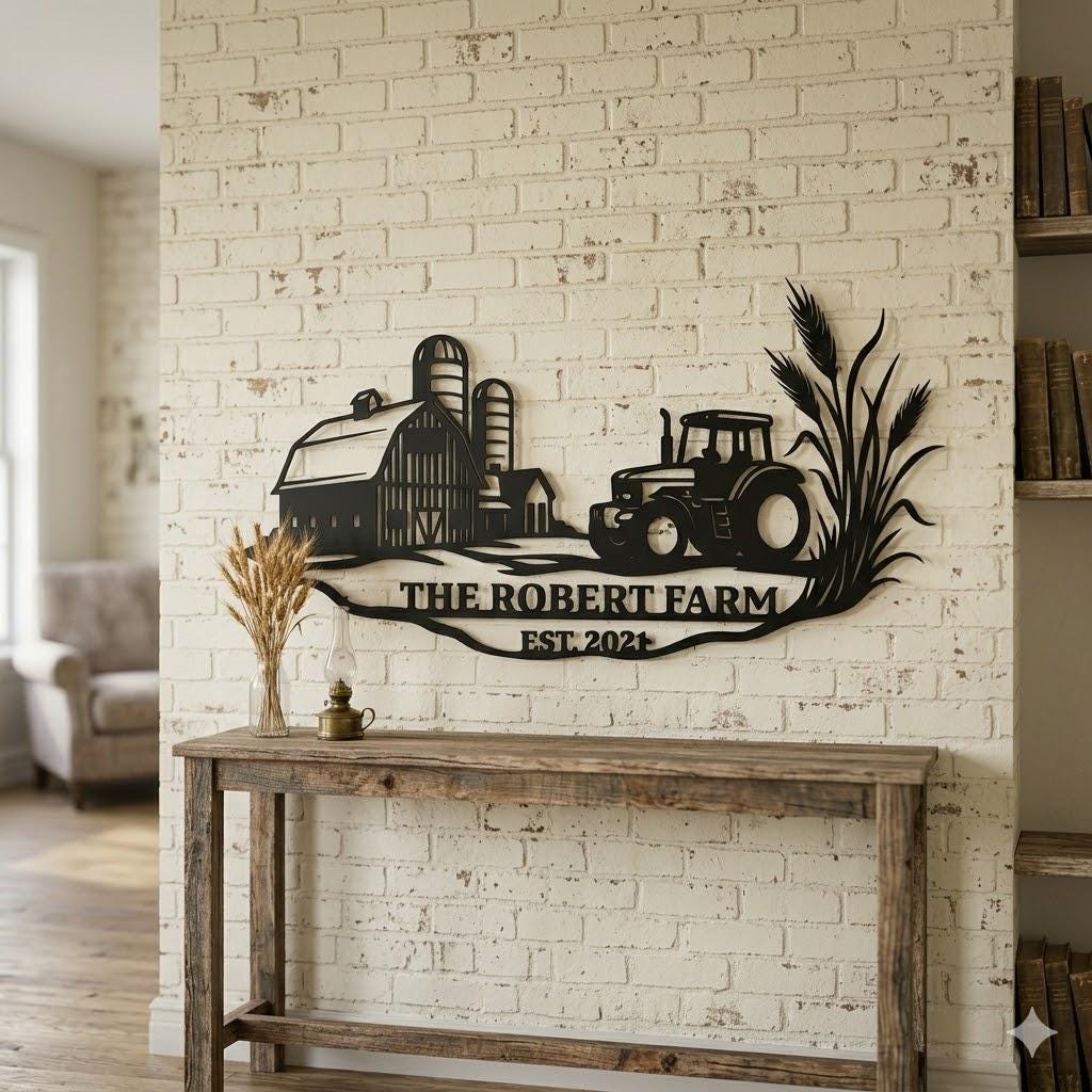 Custom Farm Metal Sign