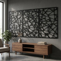 Large Abstract Metal Wall Decor