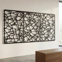 Large Abstract Metal Wall Decor