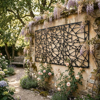 Large Abstract Metal Wall Decor