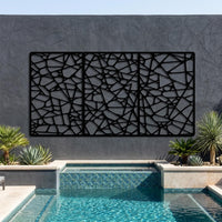 Large Abstract Metal Wall Decor