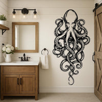 Octopus Metal Wall Art
