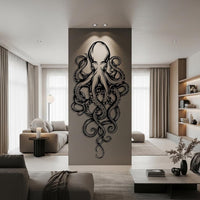 Octopus Metal Wall Art