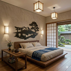 Mount Fuji Metal Wall Art