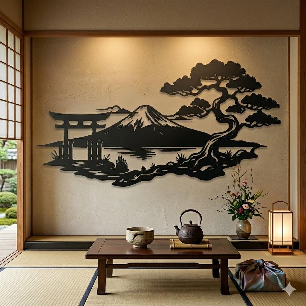 Mount Fuji Metal Wall Art