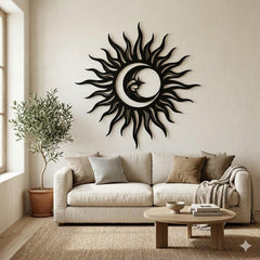 Celestial Metal Wall Decor