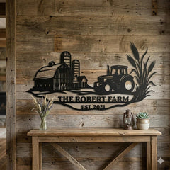 Custom Farm Metal Sign