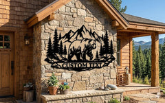 Custom Bear Cabin Sign
