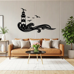 Lighthouse Metal Wall Art