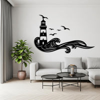 Lighthouse Metal Wall Art