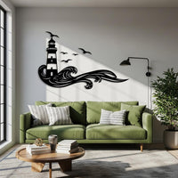 Lighthouse Metal Wall Art