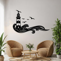 Lighthouse Metal Wall Art