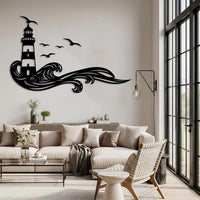 Lighthouse Metal Wall Art