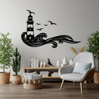 Lighthouse Metal Wall Art