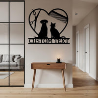 Custom Pet Groomer Sign
