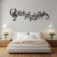 Musical Notes Metal Wall Art