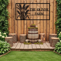 Custom Farm Metal Sign