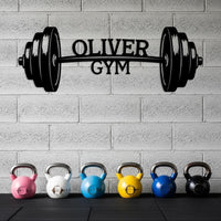 Custom Gym Metal Sign