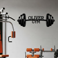 Custom Gym Metal Sign