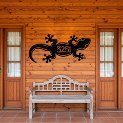 Gecko Address Sign